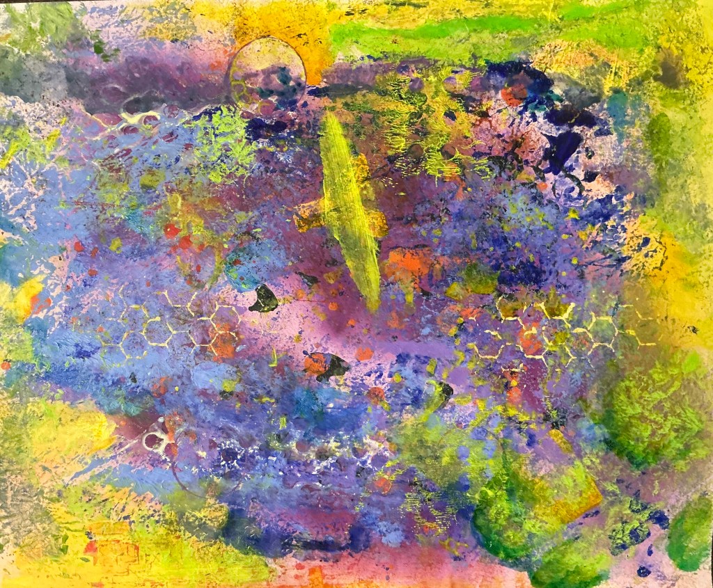Paint on paper